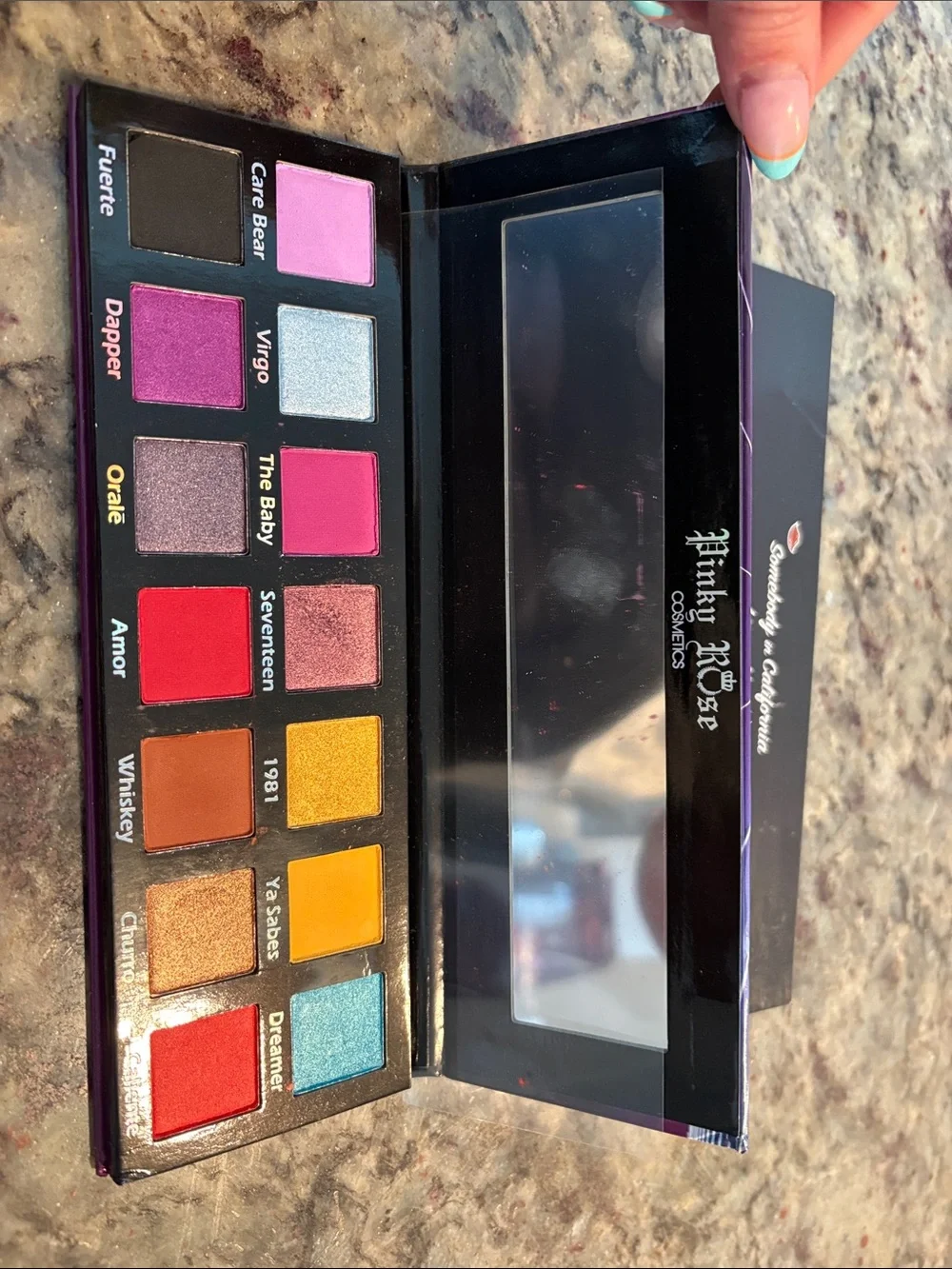 Pinky Rose Cosmetics 80's Baby Eyeshadow Palette - Pink Purple